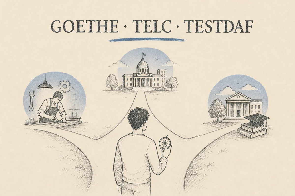 Goethe vs telc vs TestDaF: Which German Exam Should You Take?